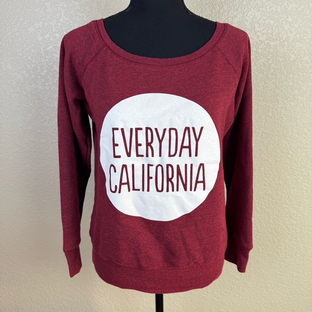 Everyday California Burgundy‎ Sweatshirt